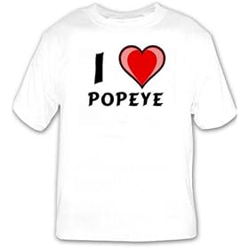 I Love popeye T-shirt