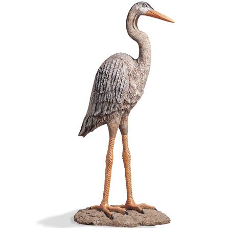 Cobraco Heron Poly Resin Statue