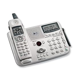 AT&T E5865 5.8 GHz DSS Expandable Cordless Phone with Answering System and Dual Keypads