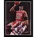 Michael Jordan (Dunking Over Ewing) Sports Poster Print - 13x19