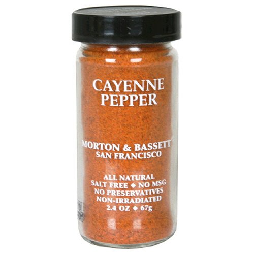 Morton & Bassett Cayenne Pepper, 2.4-Ounce Jars (Pack of 3) by Morton & Bassett
