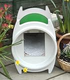 Pet Supplies : KatKabin Outdoor Cat House - Racing Green : Color RACING GREEN