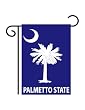 Palmetto State Garden Flag Indoor/outdoor 13.5" X 18"