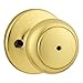 Kwikset 93001-628 Cove Privacy Bed/Bath Door Knob in Satin Nickel