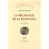 La m�lancolie de la r�sistance