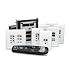 On-Q AU5544-WH lyriQ Multi-Source 4 Zone Kit with Studio Keypads, White
