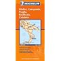 Molise, Campania, Puglia, Basilicata, Calabria: Carte Routiere Et Touristique (Michelin Regional Maps)