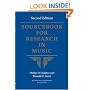 Sourcebook for Research in Music