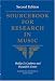 Books : Sourcebook for Research in Music