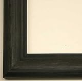 Rustic Black Picture Frame - New - Solid Wood, 11x14