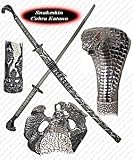 42 inch Silver Spiral Dragon Katana +EXTRAS