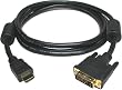 Premium HDMI to DVI Cable Gold 2 Metre