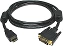 Premium HDMI to DVI Cable Gold 2 Metre