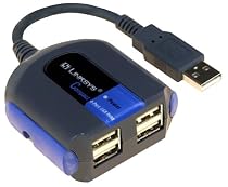 Linksys USBHUB4C ProConnect Compact USB 4-Port Hub