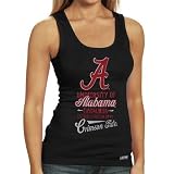 Alabama Crimson Tide Ladies Black Boy Beater Tank Top
