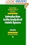 Introduction to the Analysis of Metric Spaces (Australian Mathematical Society Lecture Series)