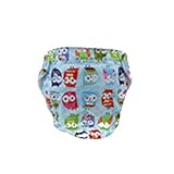 Happy Cherry ベビー用品 子供 おむつ 布おむつ おむつカバー サイズ調節可 可愛い 柔らか 洗濯可能 アニマル風 カラフル フクロウ