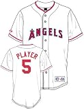 Reggie Willits Jersey: Los Angeles Angels of Anaheim Adult Home White #77