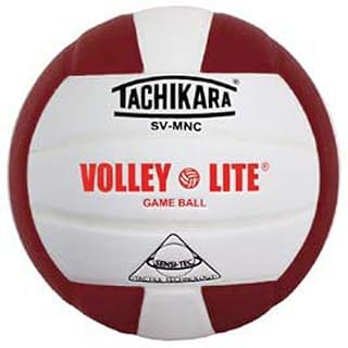 Tachikara SVMNC Volley-Light Training Volleyball (Cardinal)