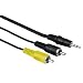 Hama 3-Pin 2.5mm Jack - 2 Phono (Camera - TV) cable