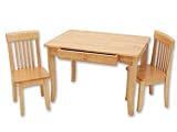 Avalon Table and 2 Chair Set In Natural By KidKraft