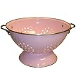 Enamel/ Stainless Steel Colander - Pink (5-qt.)