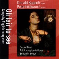 Oh Fair to See:  Songs by English Composers