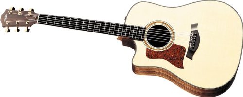 Taylor Guitars 710ce-L Dreadnought Acoustic Electric Guitar, Left Handed On Sale