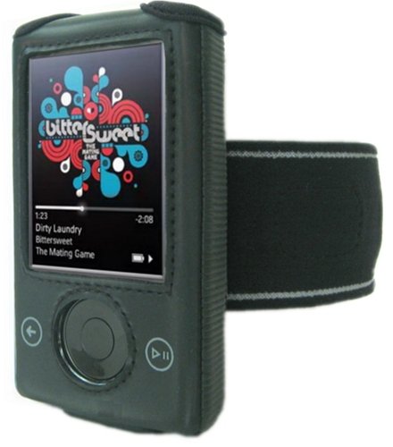 Childrens Toyshop  Electronics : Zune Neoprene Case with Removable Armband and Belt-clip