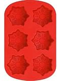 Wilton 6 Cavity Silicone Snowflake Pan
