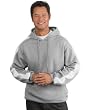 Pullover Hooded Sweatshirt with Stripe