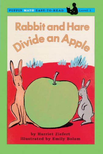 Rabbit and Hare Divide an Apple: A Puffin Math Easy-to-read