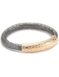 by boe Pewter Leather Ring, Size 7.5