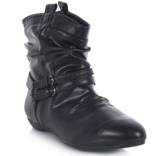 Bamboo Zoria-44 Slouched Ankle Bootie