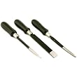 3 Scrapers Wood Working Carving Filing Smoothing Tools