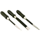 3 Scrapers Wood Working Carving Filing Smoothing Tools