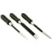 3 Scrapers Wood Working Carving Filing Smoothing Tools
