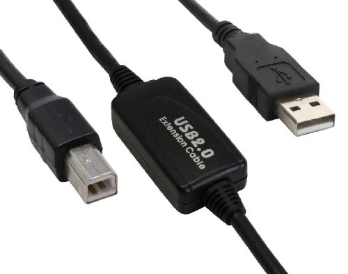 InLine USB 2.0 Kabel, aktiv mit Signalverst&auml;rkung \"Repeater\", A an B, 10m Preisvergleich