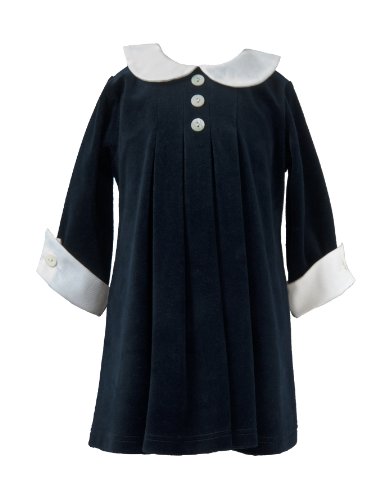 K&auml;the Kruse Baby - M&auml;dchen Babybekleidung/ Kleid  20338, Gr. 80, Blau (marine ) Preisvergleich