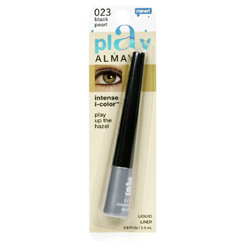 Almay intense i-color Play Up Liquid Liner, Black Pearl 023, 0.8-Ounce Packages (Pack of 2)