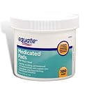 Equate - Hygienic Cleansing Pads, Hemorrhoidal Vaginal Medicated Pads, 100 Pads