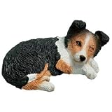 Sandicast Peepers Shetland Sheepdog Figurine - Tri Color