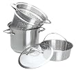 Calphalon LR8608MP Contemporary Stainless 8-Quart Pot with G