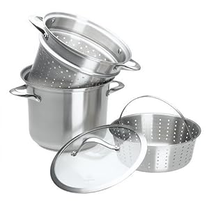 Calphalon Contemporary Stainless 8-Quart Pot