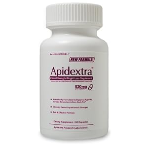 Apidextra - 520mg Irvingia Gabonensis, Phytosome Green Tea, Coenzymeq10