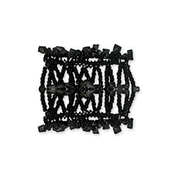 Black Wooden Web Armlet