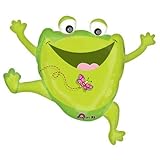 Happy Frog Mylar Balloon Party Supplies Super Shape
