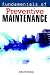 Books : Fundamentals of Preventive Maintenance