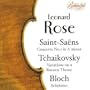 Saint-Sa�ns: Concerto No. 1 in A minor; Tchaikovsky: Variations on a Rococo Theme; Bloch: Schelomo