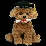 TY Classics Grad - Graduation Dog with Diploma
